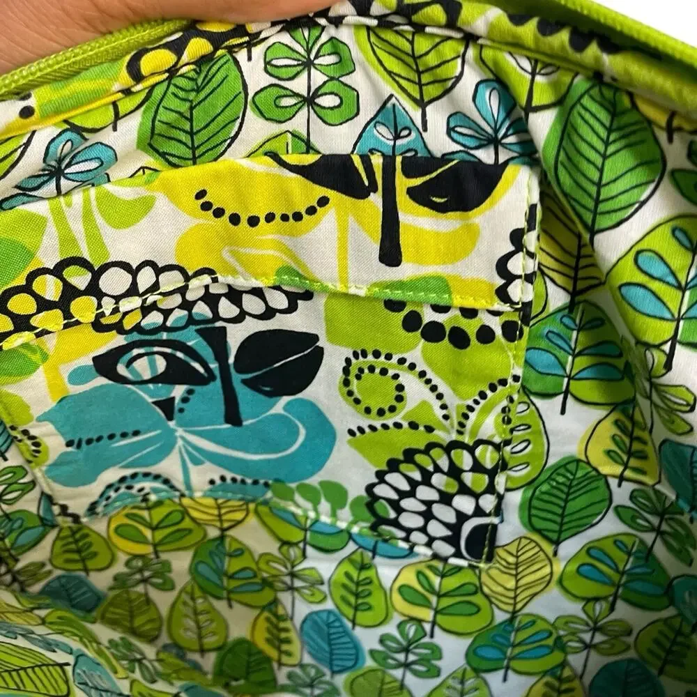 Vera Bradley Quilted Limes Up Floral 14